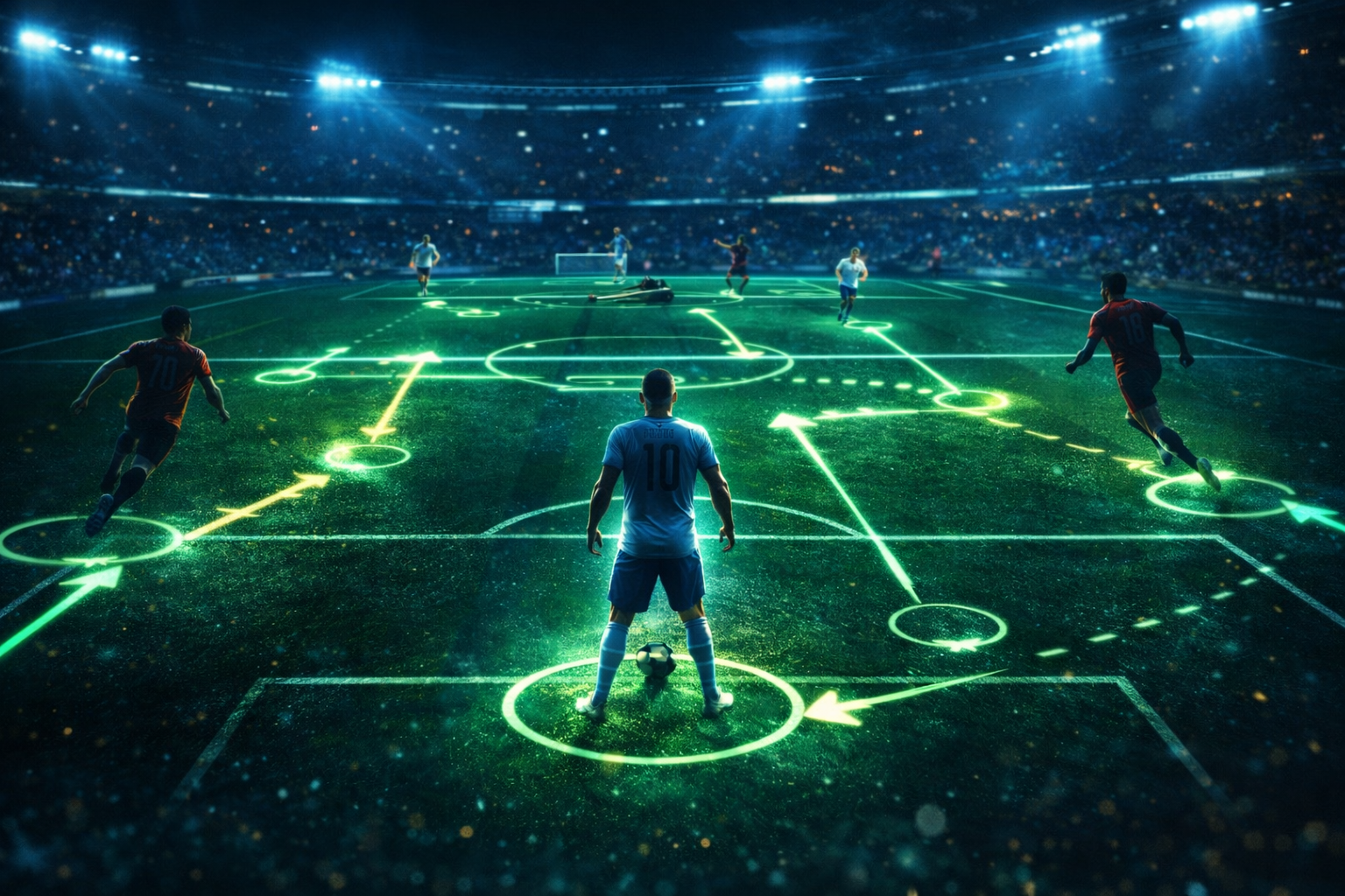 تصویر تاکتیکی FC 25 Ultimate Team بعد از آپدیت