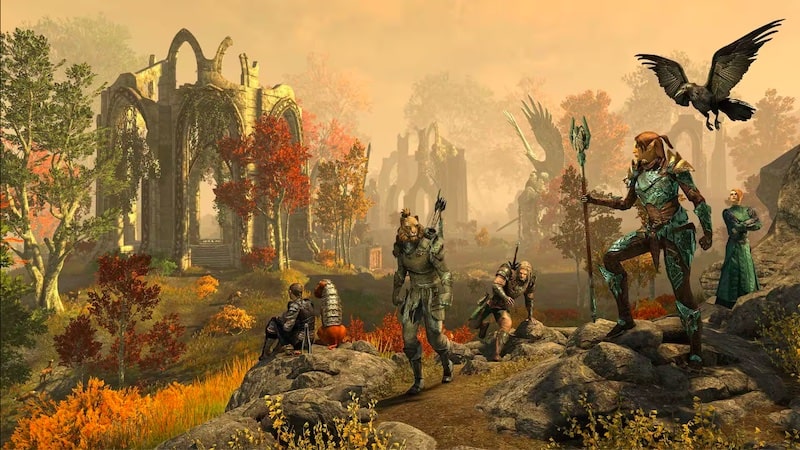 تصویر بازی The Elder Scrolls Online Collection Gold Road